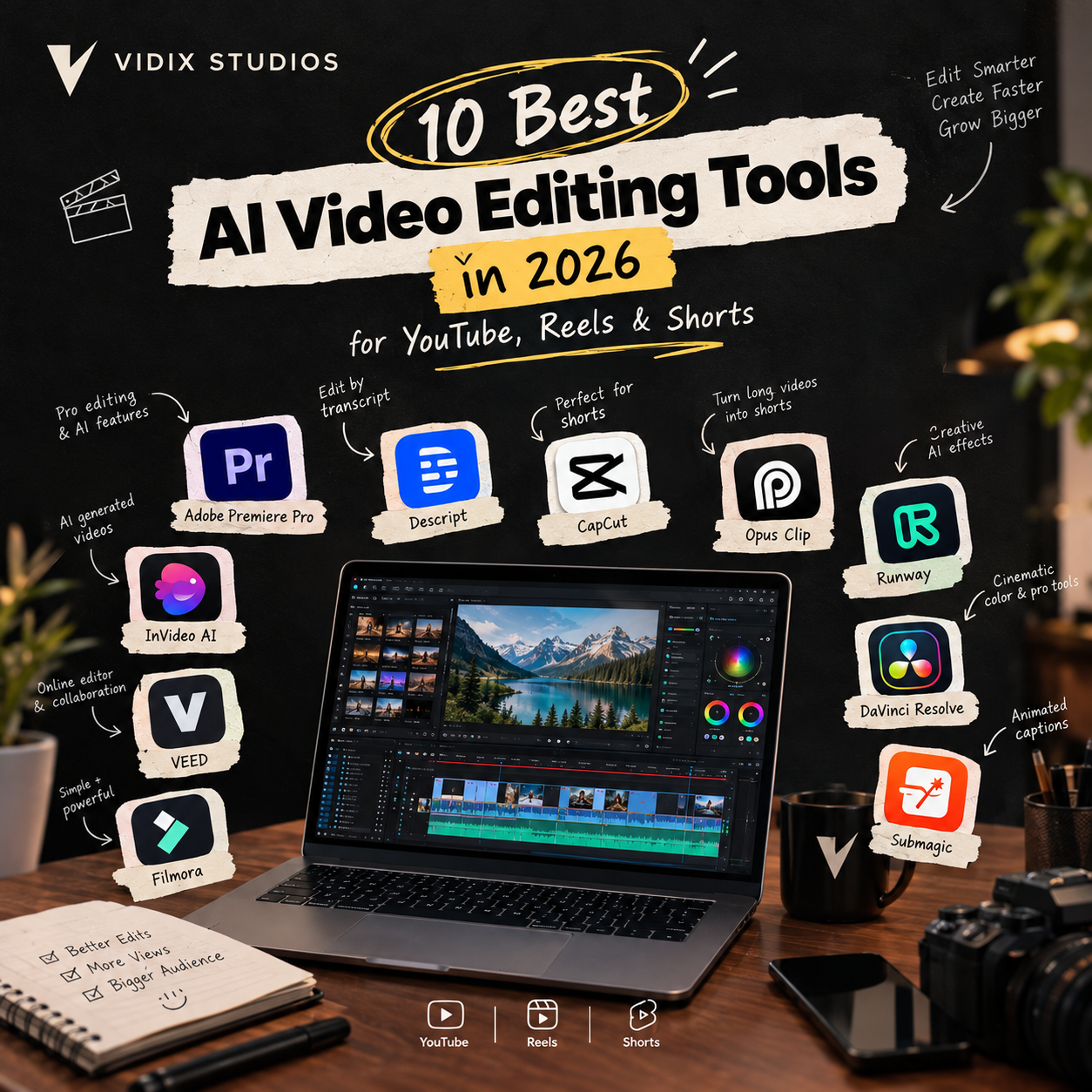 Best AI Video Editing Tools